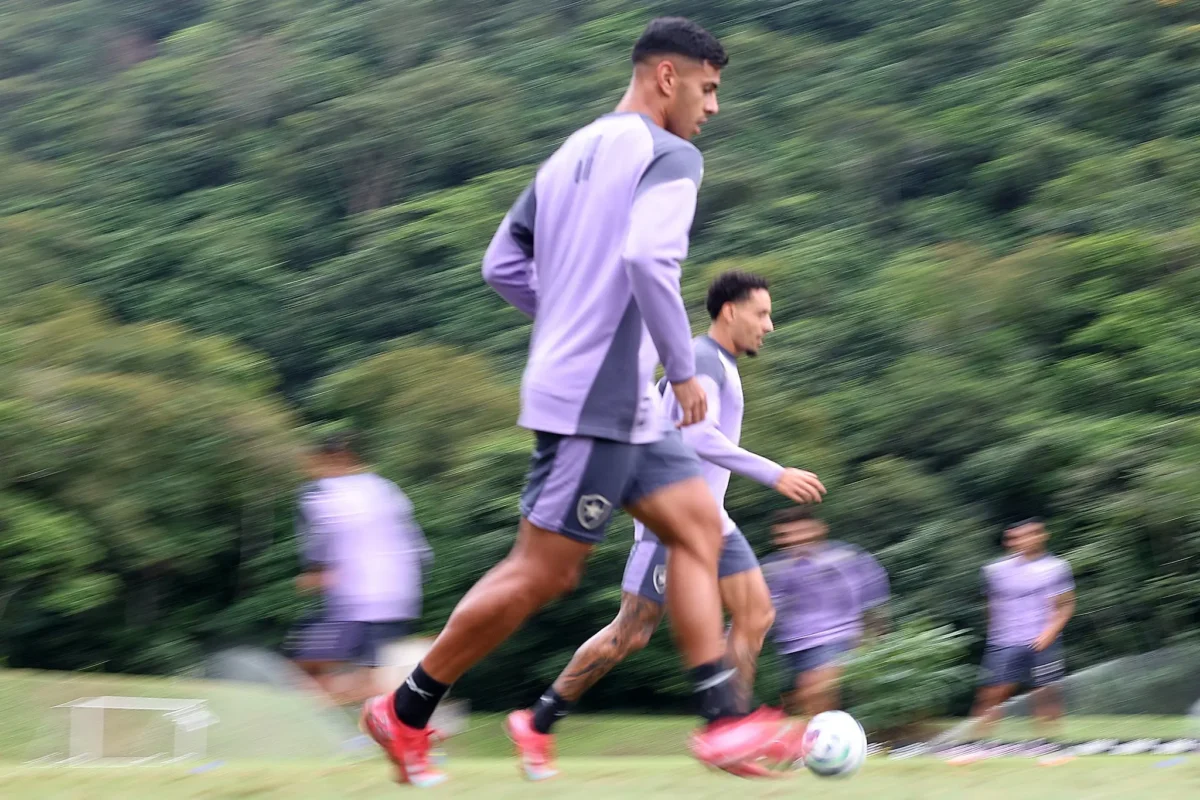 Botafogo: David Ricardo treina e pode reforçar a defesa contra o Santos