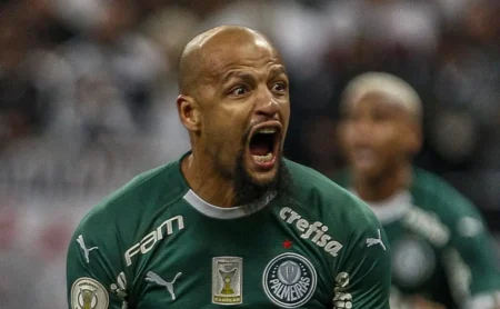 Felipe Melo, ex-Palmeiras, provoca torcedores do Flamengo