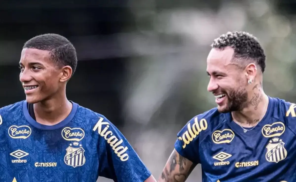 Robinho Júnior na mira europeia: joia do Santos atrai interesse inglês
