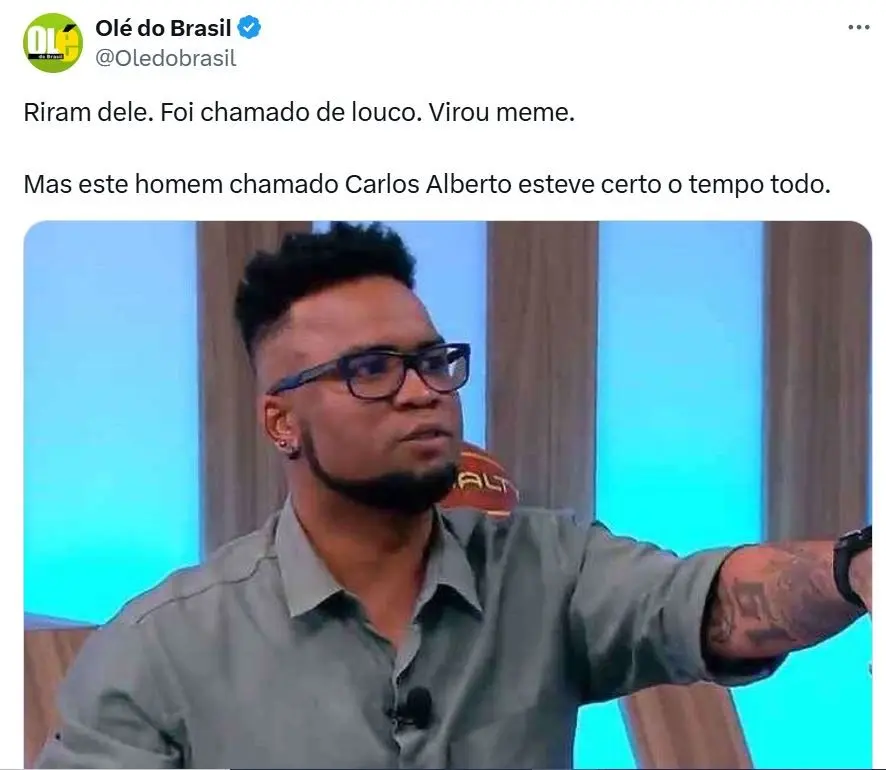 "Carlos Alberto previu: os memes da vitória do Botafogo sobre o PSG"