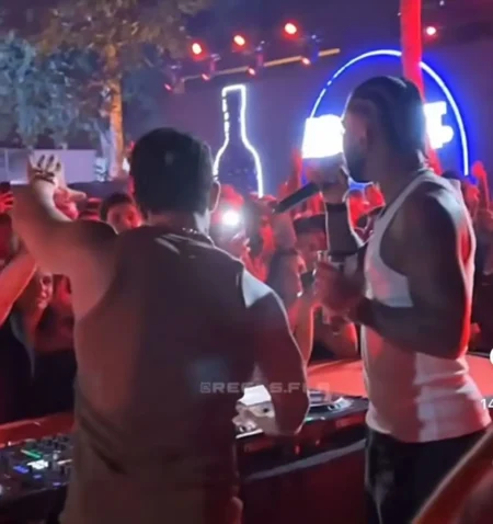 Gabigol canta com DJ em festa no Rio: "Vamos, Flamengo..."