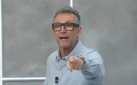 Craque Neto faz aposta com Velloso antes de Palmeiras x Corinthians na Copa do Brasil: “Eu tô com medo.”