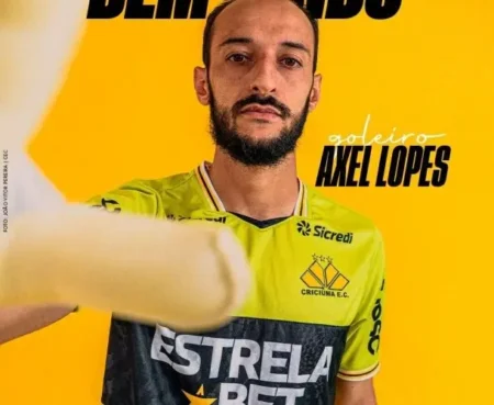 Criciúma anuncia a chegada do goleiro Axel Lopes