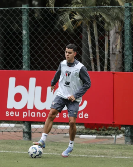 Desfalques do São Paulo: Lucca sofre lesão muscular