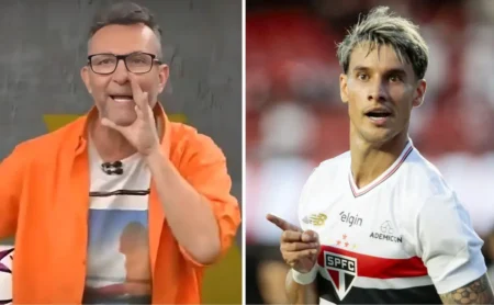 Ferreirinha provoca Neto após vitória do São Paulo - "Lazarento, estava impedido"