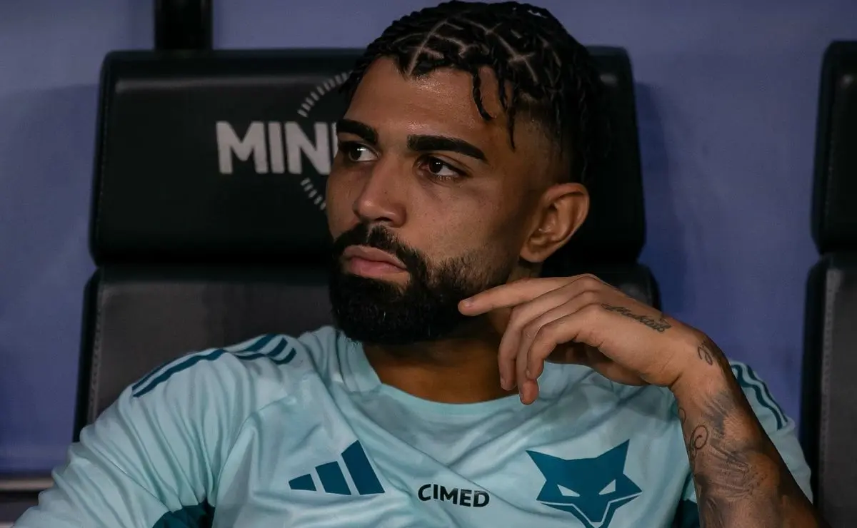 Gabigol reage após contratação de Matheus Gonçalves pelo Cruzeiro com publicação misteriosa
