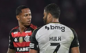 Hulk reclama de Wallace após apito final no Maracanã: “Mas assim não dá”