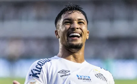 Santos e Manchester City, criadores do destaque, Marcos Leonardo desbanca Raphinha e Yuri Alberto em ranking; veja