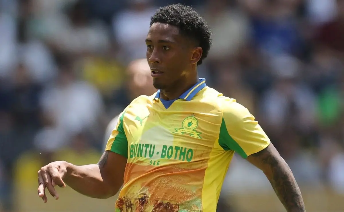 Lucas Ribeiro, alvo do Fluminense, fica de fora da partida do Mamelodi Sundowns