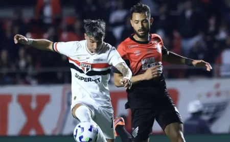 São Paulo contra o Athlético-PR