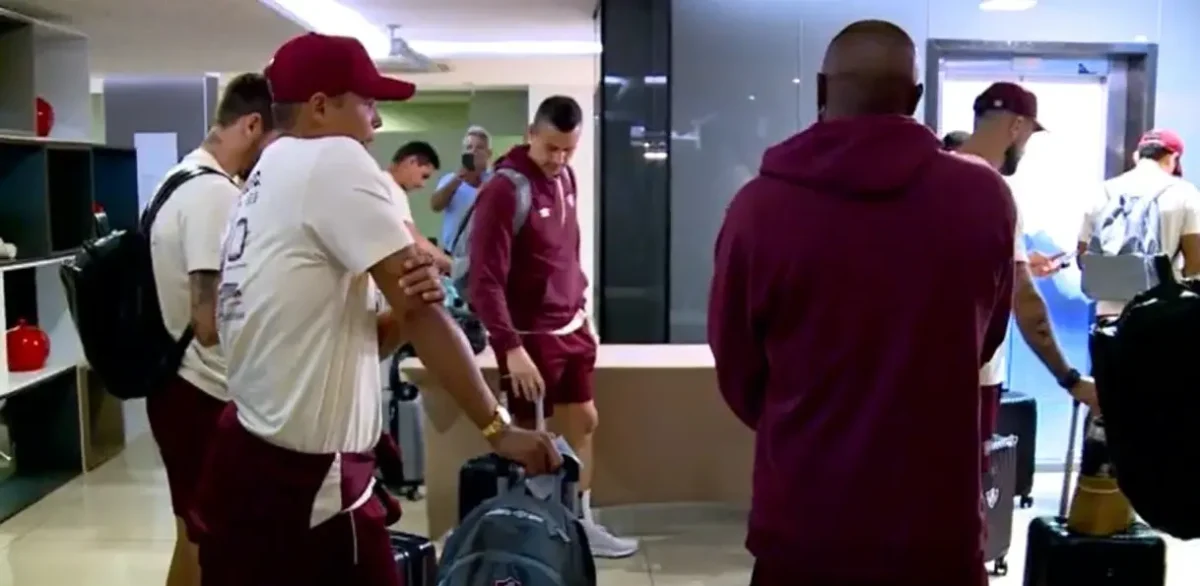 Fluminense chega a Salvador para enfrentar Bahia pela Copa do Brasil com Thiago Silva