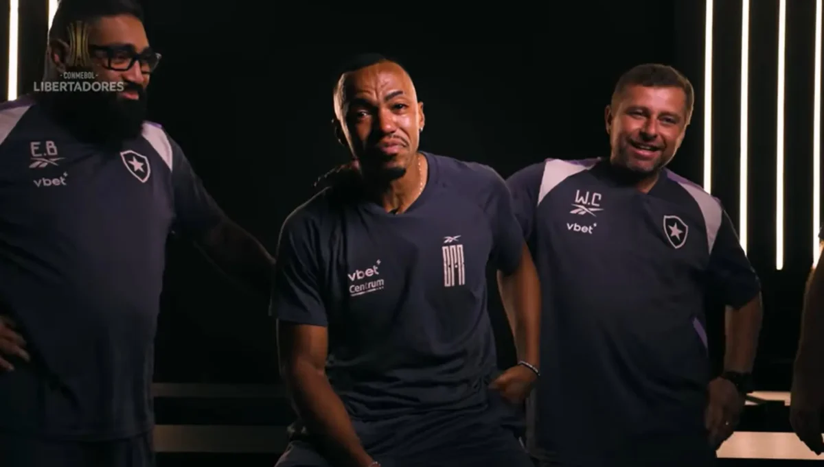 Marlon Freitas se emociona com homenagem inesquecível dos funcionários do Botafogo.