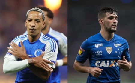 Matheus Pereira tem 84,62% de superioridade em assistências em relação a Arrascaeta pelo Cruzeiro em suas três primeiras temporadas