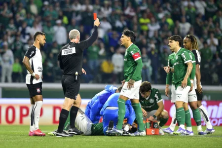 Palmeiras: Aníbal Moreno pede desculpas à torcida por expulsão.