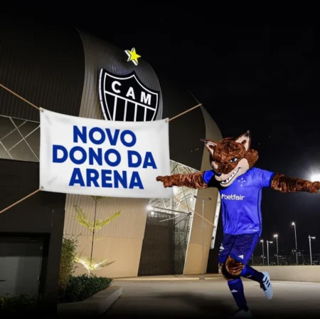 Vitória do Cruzeiro sobre o Atlético-MG provoca zoações em rede social: "Dono da Arena"