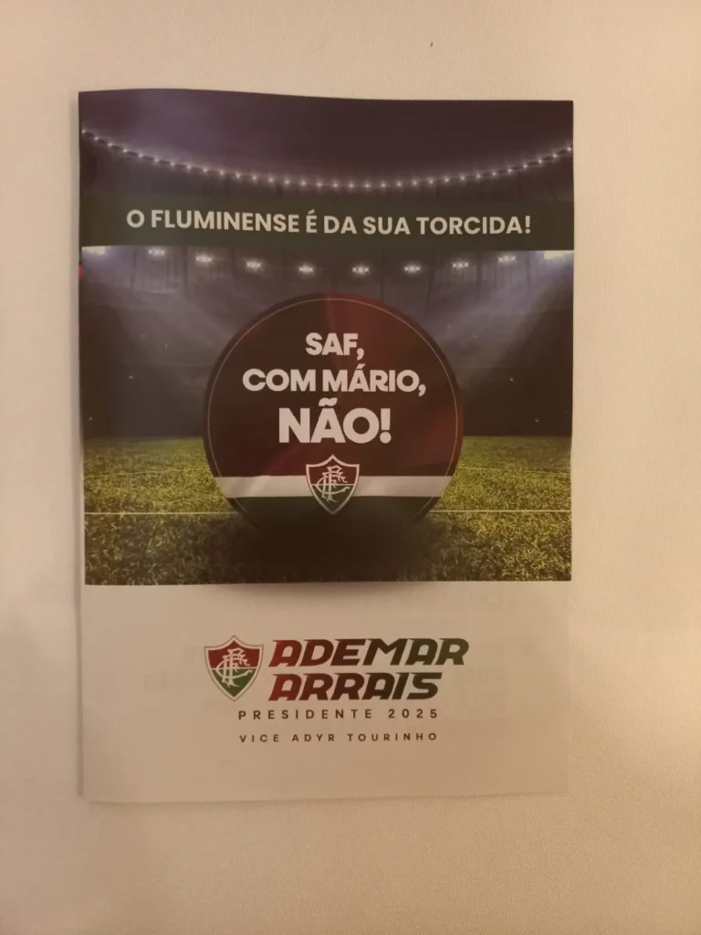 Ademar Arrais Anuncia Candidatura à Presidência do Fluminense