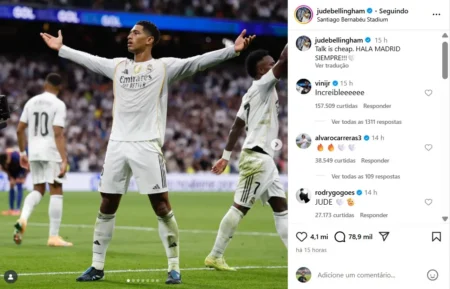 Bellingham Responde Yamal com Gol da Vitória no Real Madrid x Barça: "Falar é Fácil"