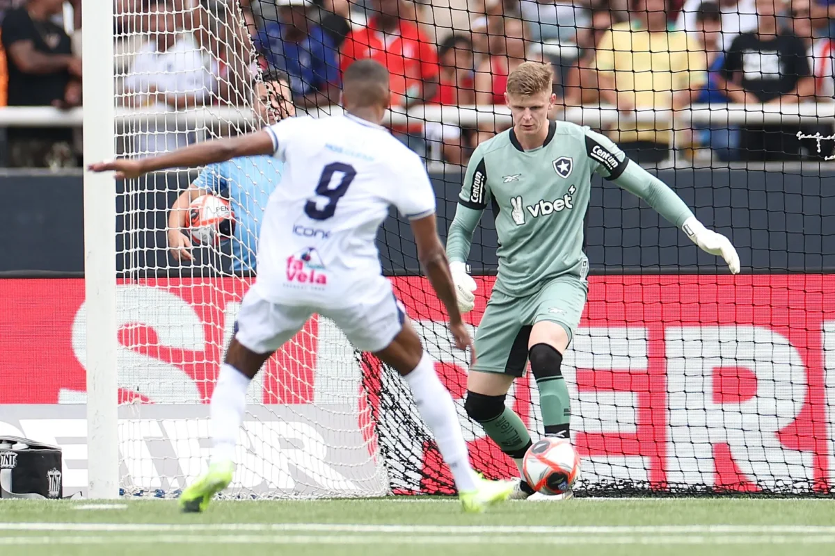 Botafogo estende contrato com o goleiro reserva Raul até março de 2027