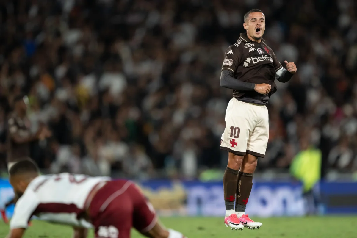 Coutinho impressiona no Vasco e aponta para temporada com mais jogos da carreira aos 33 anos