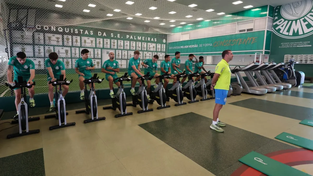 Palmeiras realiza exames antidoping antes do confronto com o Flamengo