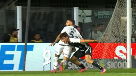 Revisão do Pênalti Decisivo Marcado por Bidon em Zé Rafael durante Santos x Corinthians