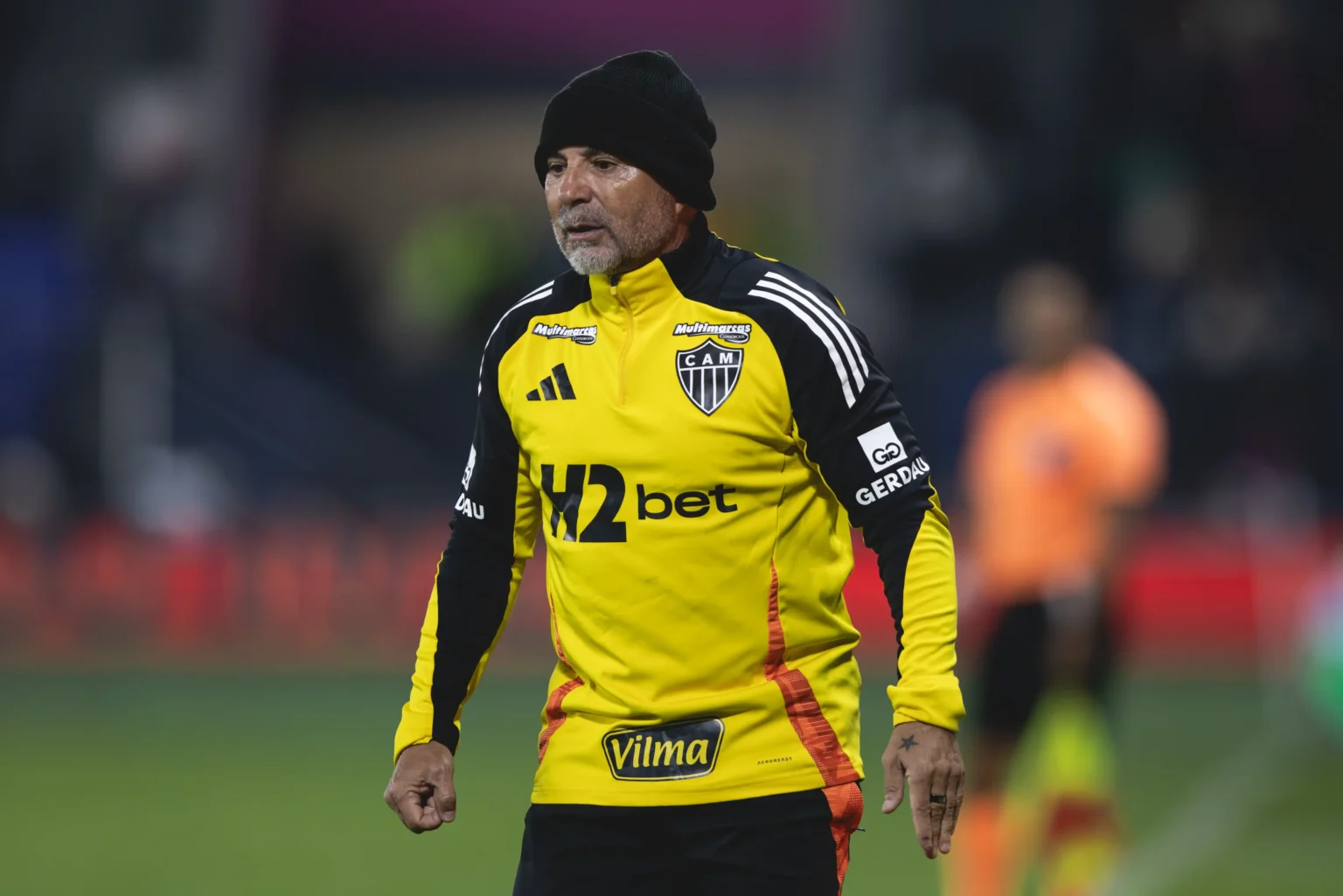 Sampaoli elogia recuperação de Hulk no Atlético-MG e destaca valor do empate contra o Del Valle