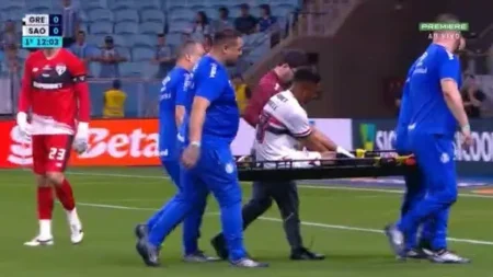 Wendell sofre lesão no pé e pode perder o restante da temporada 2025 pelo São Paulo Wendell sofre lesão no pé e pode perder o restante da temporada 2025 pelo São Paulo