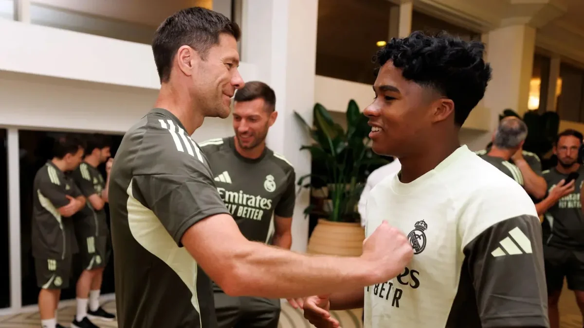 Xabi Alonso sobre Endrick no Real Madrid: Ele precisa estar preparado Xabi Alonso sobre Endrick no Real Madrid: "Ele precisa estar preparado"