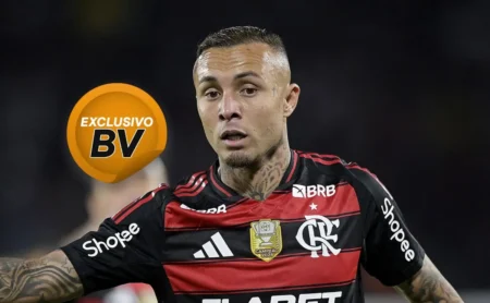 Cebolinha: números superiores a Samuel Lino, mas provável suplente na final da Libertadores Cebolinha: números superiores a Samuel Lino, mas provável suplente na final da Libertadores