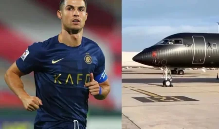 Jato particular de Cristiano Ronaldo: Conheça o luxo avaliado em mais de R$ 300 milhões