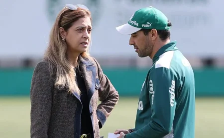 Leila Pereira reage a Martínez e pressão sobre Abel Ferreira cresce no Palmeiras
