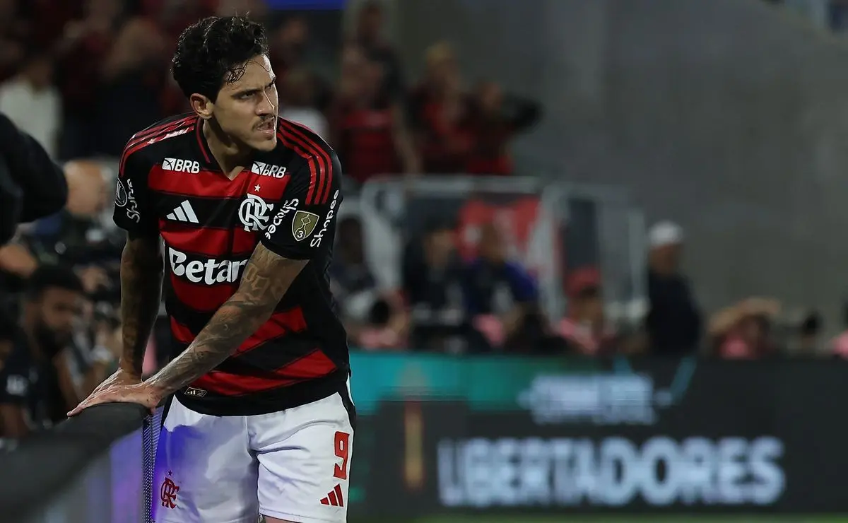 Lesão muscular grave afasta Pedro do Palmeiras x Flamengo na final da Libertadores Lesão muscular grave afasta Pedro do Palmeiras x Flamengo na final da Libertadores