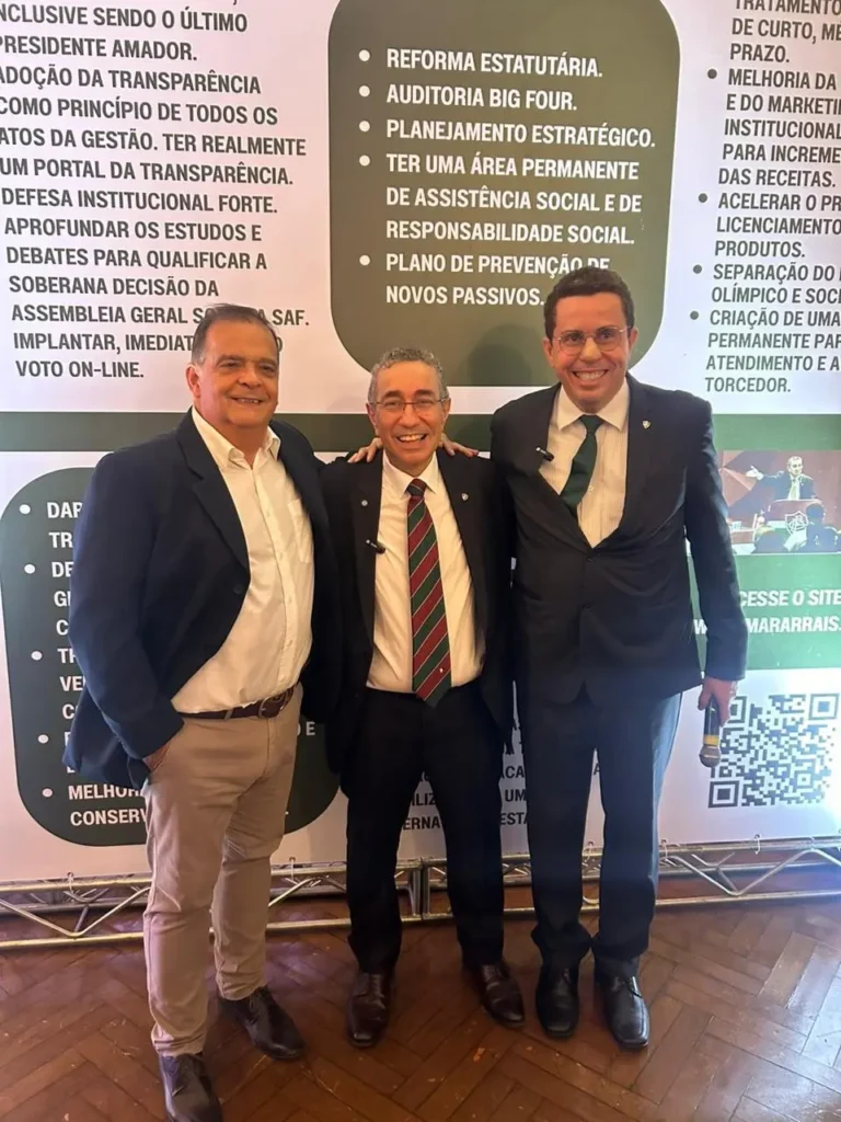 Oposição e Ademar Arrais unem forças para eleição do Fluminense