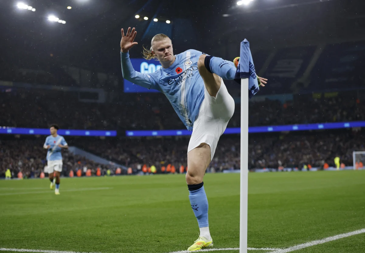 Prato em homenagem a Haaland: restaurante do Manchester City lança novidade após visita