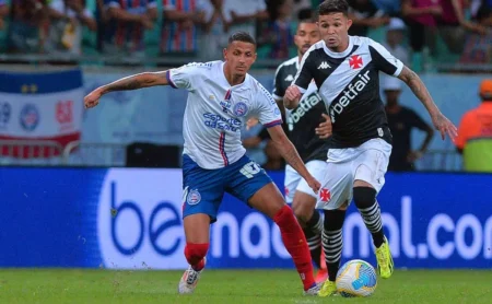Vasco encerra jejum de 13 anos contra o Bahia fora de casa em busca de reação no Brasileirão Vasco encerra jejum de 13 anos contra o Bahia fora de casa em busca de reação no Brasileirão