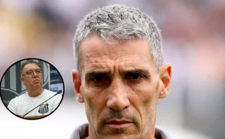 Vojvoda expressa irritação com Marcelo Teixeira no Santos após declarações sobre Bilal Brahimi, segundo jornalista Vojvoda expressa irritação com Marcelo Teixeira no Santos após declarações sobre Bilal Brahimi, segundo jornalista