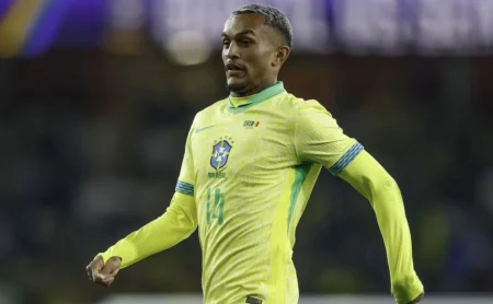 Wesley, Ex-Flamengo, Ganha Vaga como Titular na Lateral-Direita da Seleção Brasileira Contra a Tunísia