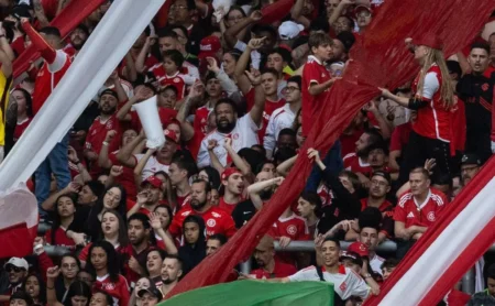 Internacional lidera em público sobre o Grêmio no estádio durante a temporada 2025