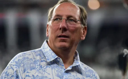 John Textor celebra tetra do Flamengo na Libertadores: Deixem o mundo saber John Textor celebra tetra do Flamengo na Libertadores: "Deixem o mundo saber"