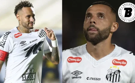 Neymar Supera Guilherme e Assume Segunda Posição na Artilharia do Santos no Brasileirão Betano
