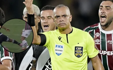 Wilton Pereira Sampaio comenta ausência de expulsão de Paulo Henrique em Fluminense x Vasco Wilton Pereira Sampaio comenta ausência de expulsão de Paulo Henrique em Fluminense x Vasco