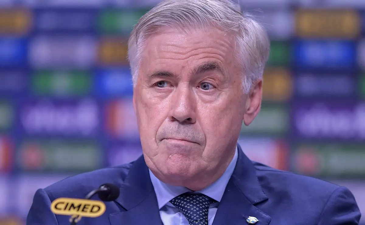Ancelotti comenta sobre possível confronto entre Brasil e Itália na Copa do Mundo: “será um dia bastante forte” Ancelotti comenta sobre possível confronto entre Brasil e Itália na Copa do Mundo: “será um dia bastante forte”