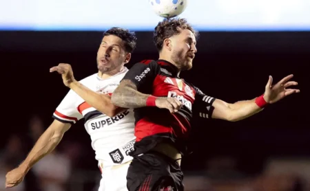 Desempenho e notas dos jogadores de Flamengo e São Paulo na 1ª rodada do Brasileirão Desempenho e notas dos jogadores de Flamengo e São Paulo na 1ª rodada do Brasileirão