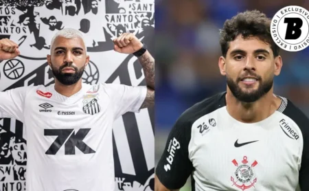 Gabigol supera Yuri Alberto em média de gols por partida, considerando passagens pelo Santos e Corinthians Gabigol supera Yuri Alberto em média de gols por partida, considerando passagens pelo Santos e Corinthians