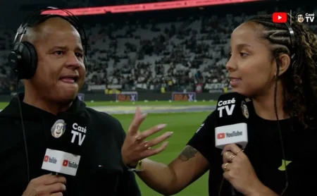 Marcelinho Carioca emociona-se com redenção de Yuri Alberto e revela detalhe na CazéTV Marcelinho Carioca emociona-se com redenção de Yuri Alberto e revela detalhe na CazéTV