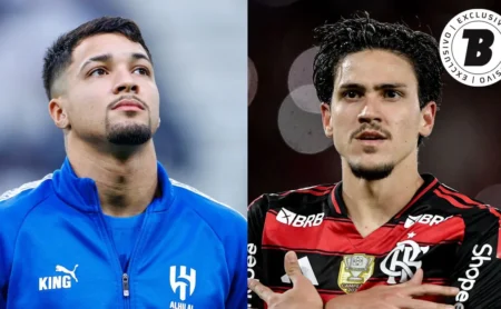 Marcos Leonardo superou Pedro em número de gols na última temporada, mirando o Flamengo