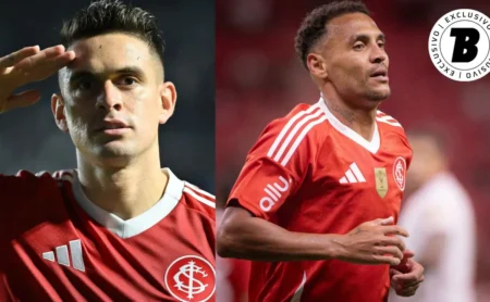 Rafael Borré supera Alan Patrick em gols no início da Era Pezzolano no Internacional