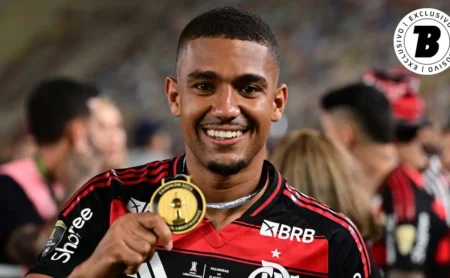 Samuel Lino ganha cerca de 10% a mais no Flamengo do que no Atlético de Madrid em 2025
