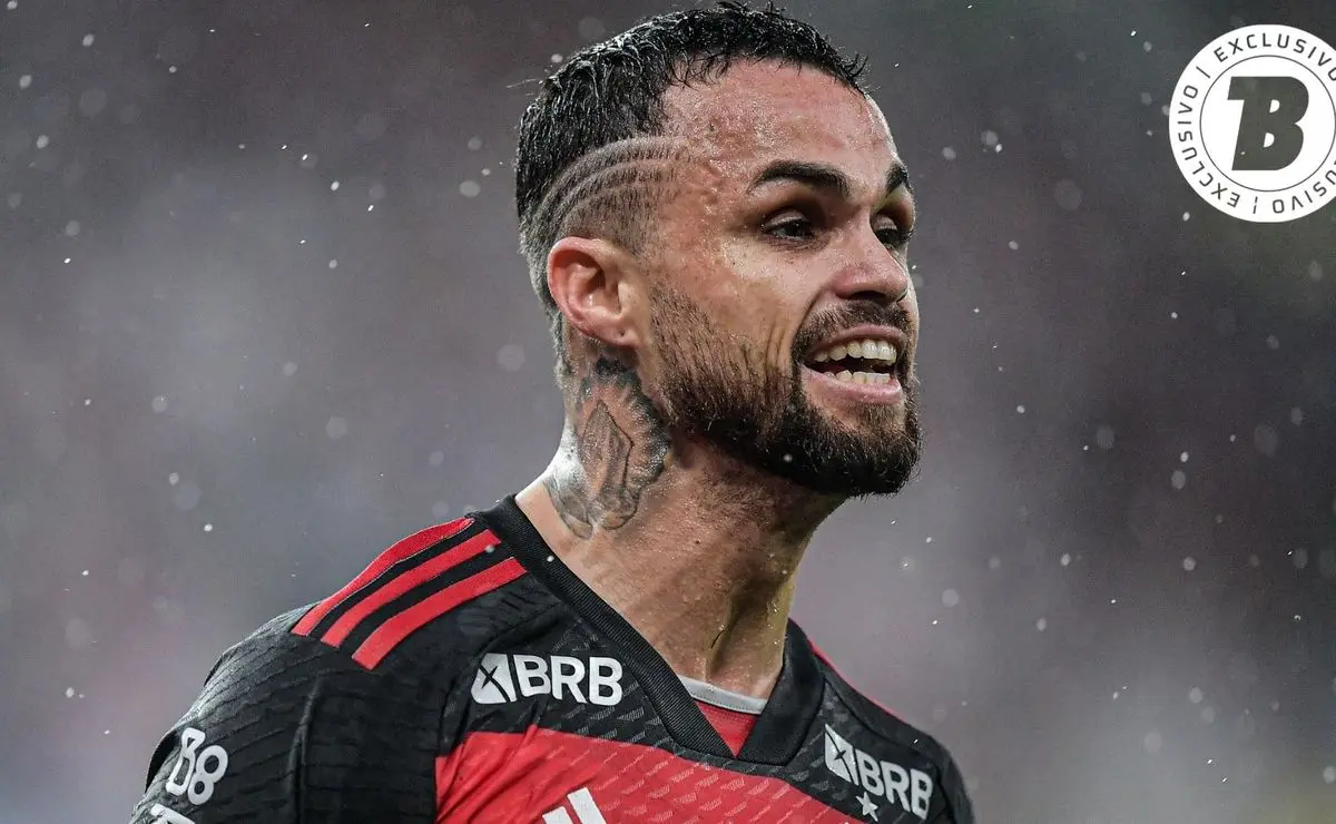 Santos busca acordo imediato com Michael e formaliza proposta de empréstimo ao Flamengo
