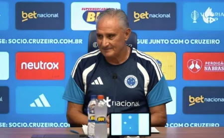 Tite é apresentado no Cruzeiro e recebe cobrança de Pedrinho BH: “Missão é conquistar três títulos”